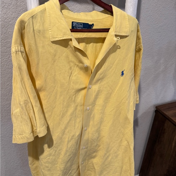Polo Ralph Lauren Other - Vintage Polo by Ralph Lauren Shirt in Sunny Yellow